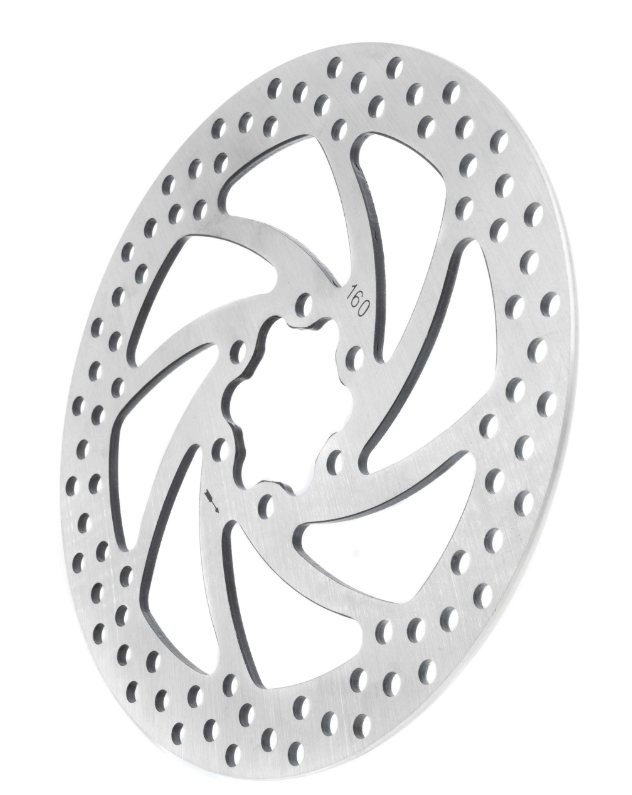 Brake Disc 160 mm Thick 3 mm 6 Holes for Electric Scooter
