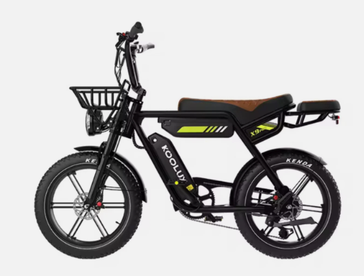 KOOLUX X9 Pro Duel Battery Folding Electric Bike 250W (750W Peak) Off Road EBike Long Range Dual Battery System