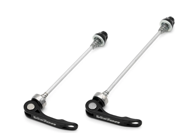 Alloy QR-25 Skewer Set (112/146mm, Black)