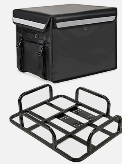 62 Litre Thermo-Box/Bag with rack insulated perfect for cold and hot food deliveries - E-bike Scooter (Copy)