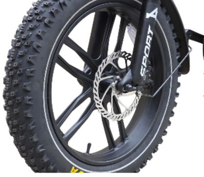 Allegro 6125 Fold Pro Fat Tyre Electric Bike Green Range 50-60 Mile 35AHs ALLEGRO FAT TYRE ELECTRIC BIKE – POWER, COMFORT, AND ALL-TERRAIN FREEDOM