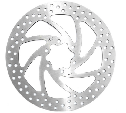 Brake Disc 160 mm Thick 3 mm 6 Holes for Electric Scooter
