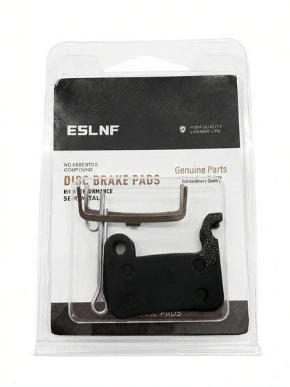 ESLNF Z824 High-Performance Semi-Metallic Disc Brake Pads,  Shimano pad shapes (equivalent to M06, M07, M07S, and A01S)