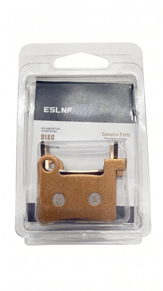 ESLNF Z913 Sintered Metallic Disc Brake Pads (Asbestos-Free)-equivalent to Shimano G04S / J04C / K04S pad shapes used in 2-piston systems like M8000, M9000, M7000)