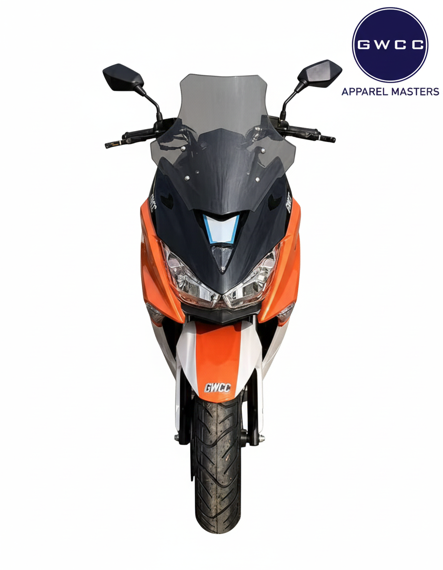 Rent from £8 per DayGWCC Velocity One Moped 125CC, 4 Stroke Colour Orange