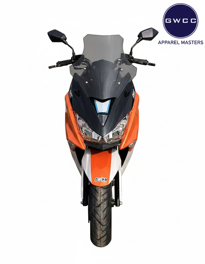Rent from £8 per DayGWCC Velocity One Moped 125CC, 4 Stroke Colour Orange