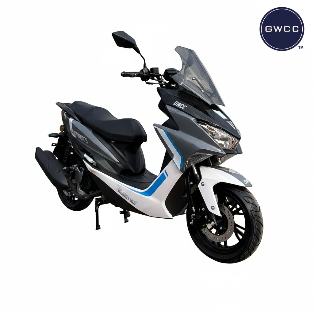Rent from £8.00 Per Day Velocity One Moped 125CC, 4 Stroke Colour Black