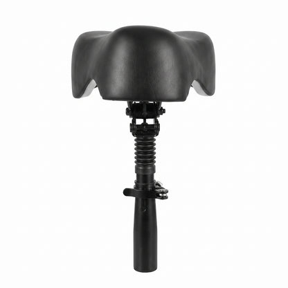 Universal Folding E-Scooter Suspension Seat System - Dual Shock Absorption - Telescopic Height Adjustment
