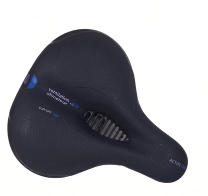 Schwinn Active Zone Shinetour Bike Saddle Seat - Ventilation Zone Technology - Dual-Elastomer Suspension