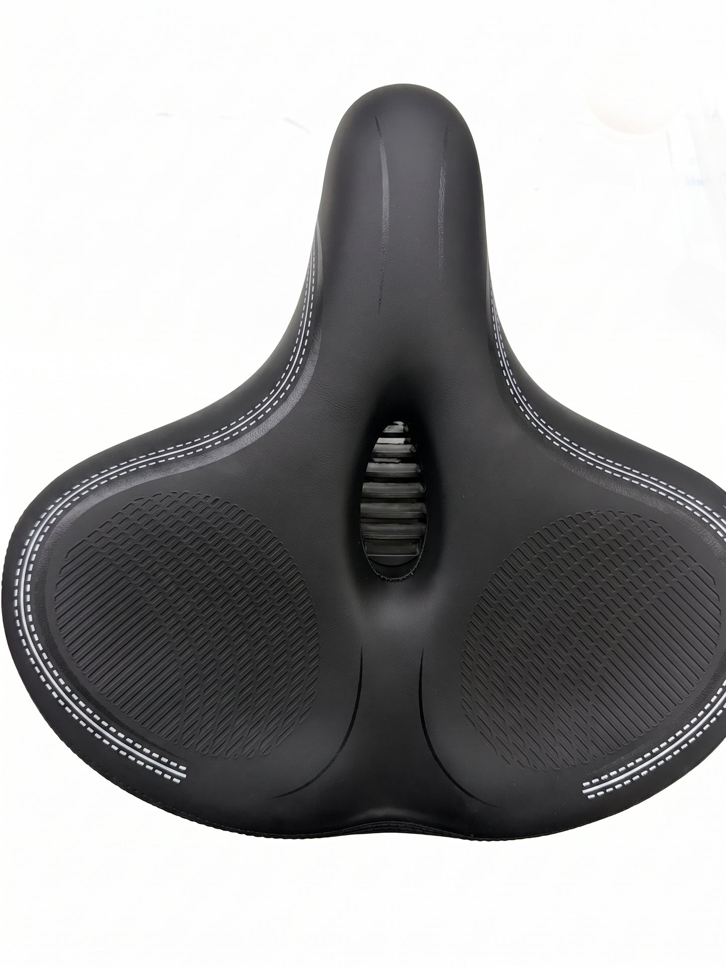VELTREX Oversized Comfort E-Bike Saddle Seat - Big Large Bicycle Scooter