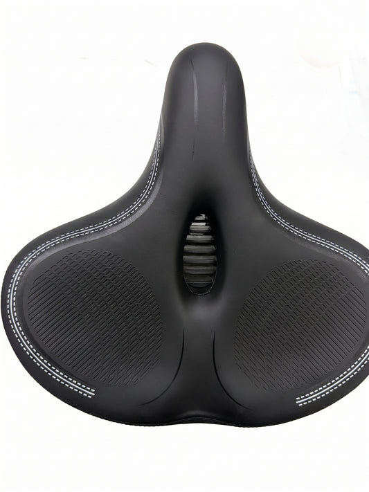 VELTREX Oversized Comfort E-Bike Saddle Seat - Big Large Bicycle Scooter