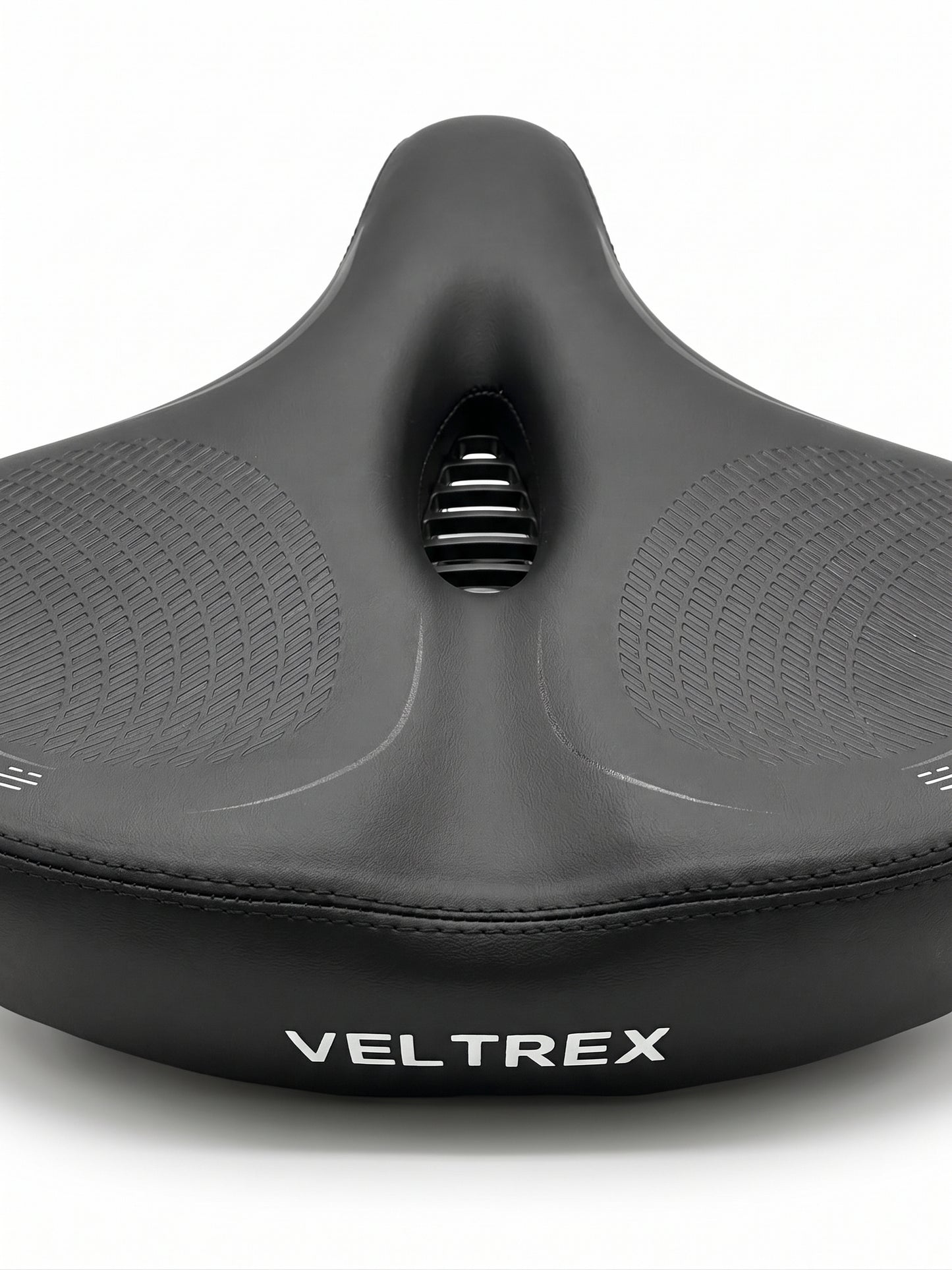 VELTREX Oversized Comfort E-Bike Saddle Seat - Big Large Bicycle Scooter