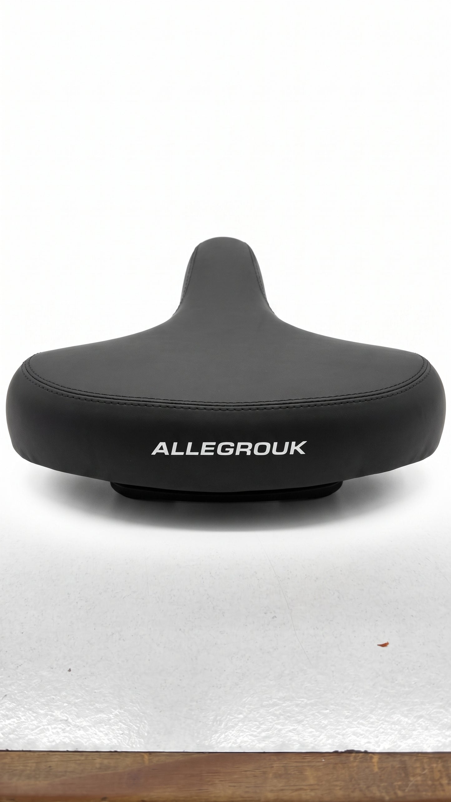 DDK Allegro UK Comfort E-Bike Saddle - Seamless Weatherproof Cover - Dual Elastomer Suspension