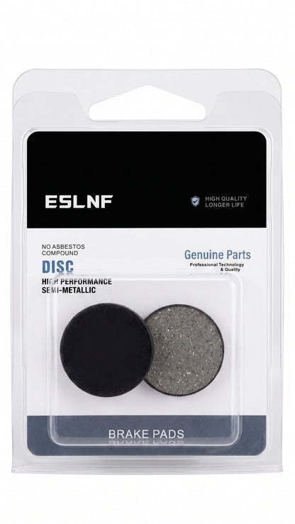 ESLNF Z840 Semi-Metallic Round Disc Brake Pads -