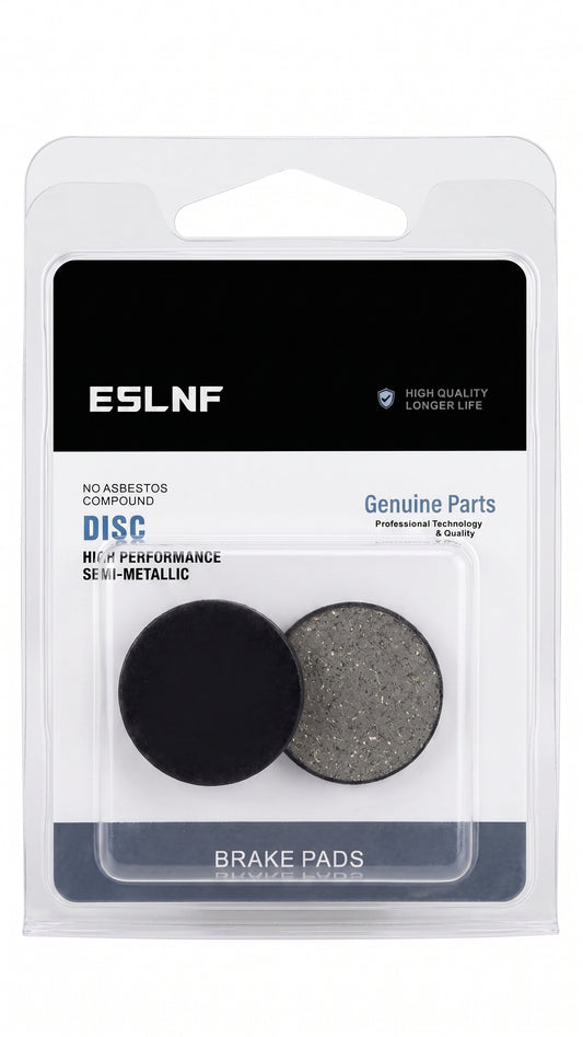 ESLNF Z840 Semi-Metallic Round Disc Brake Pads -