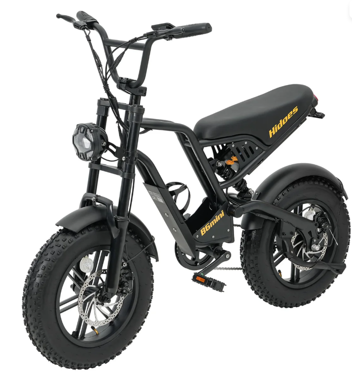 Hidoes B6 Mini Electric Bike for Teens & Adults | 250W 48V Fat Tyre E-Bike