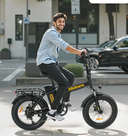 Hidoes F3 Fat Tyre Electric Bike — Power, Range &amp; Smart Design in One