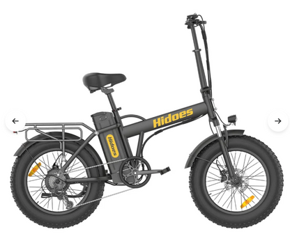 Hidoes F3 Fat Tyre Electric Bike — Power, Range &amp; Smart Design in One