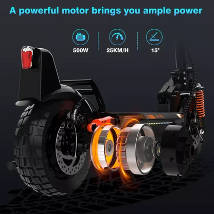 Hitway H9 Scooter 500W 48V 15.66AH