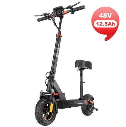 iENYRID M4 Pro S+ Electric Scooter with Seat | 800W Off-Road, 45km/h, Folding