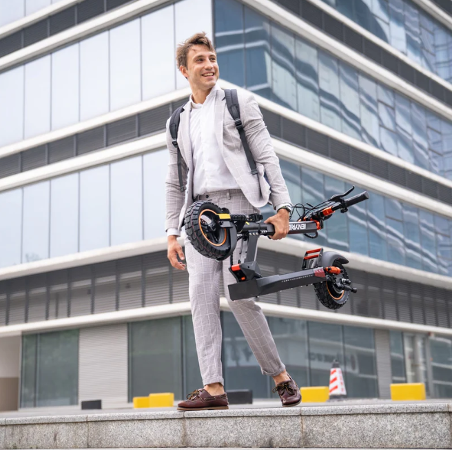 iENYRID M4 Pro S+ Electric Scooter with Seat | 800W Off-Road, 45km/h, Folding