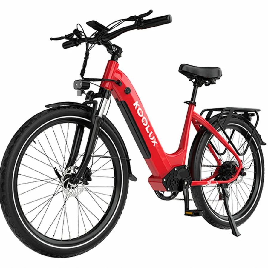 KOOLUX X2 Commuter Electric Bike, 250W motor, battery 48V 13.5AH Battery, Range 28 miles