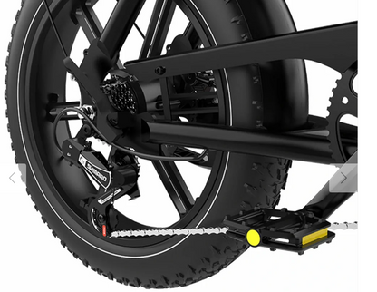KOOLUX X9 Pro Duel Battery Folding Electric Bike 250W (750W Peak) Off Road EBike Long Range Dual Battery System