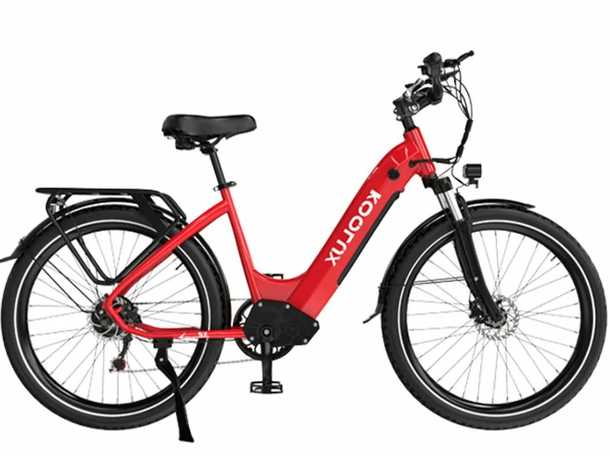 KOOLUX X2 Commuter Electric Bike, 250W motor, battery 48V 13.5AH Battery, Range 28 miles