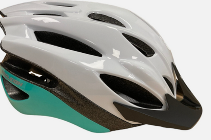 Raleigh Mission Evo 24 Vent Large 58-62cm Cycling Helmet with LED Rear Light