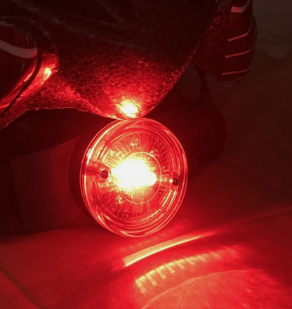 Raleigh Mission Evo 24 Vent Large 58-62cm Cycling Helmet with LED Rear Light