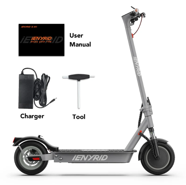 iENYRID M1 Folding Electric Scooter – 500W Motor, 22mph, 22-Mile Range