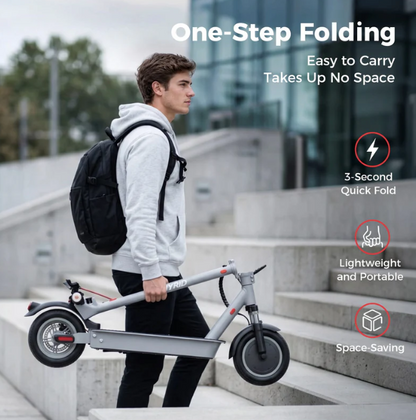 iENYRID M1 Folding Electric Scooter – 500W Motor, 22mph, 22-Mile Range