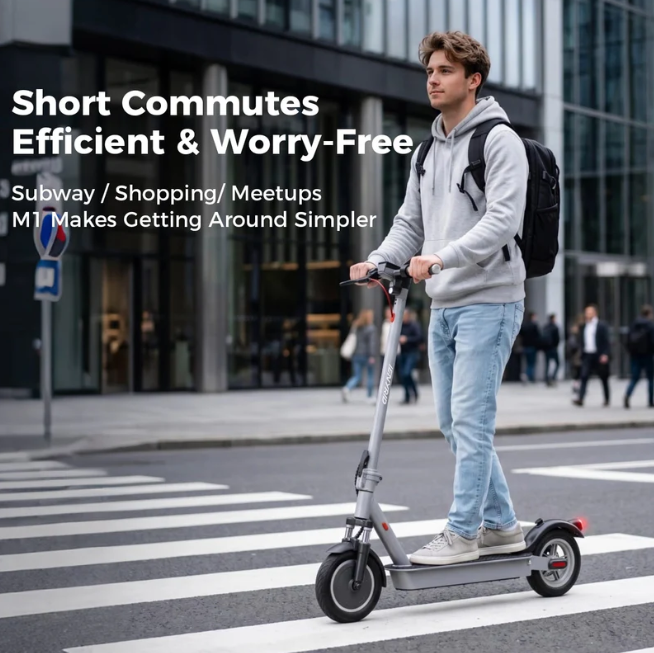 iENYRID M1 Folding Electric Scooter – 500W Motor, 22mph, 22-Mile Range