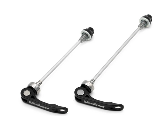 Alloy QR-25 Skewer Set (112/146mm, Black)